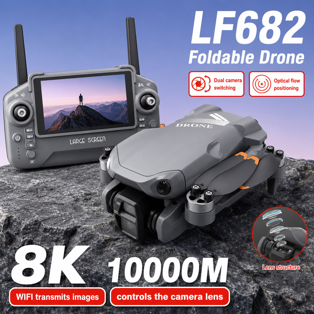 Drone Remote Controller Lanyard - طائرة بدون طيار LF682 للتصوير الجوي