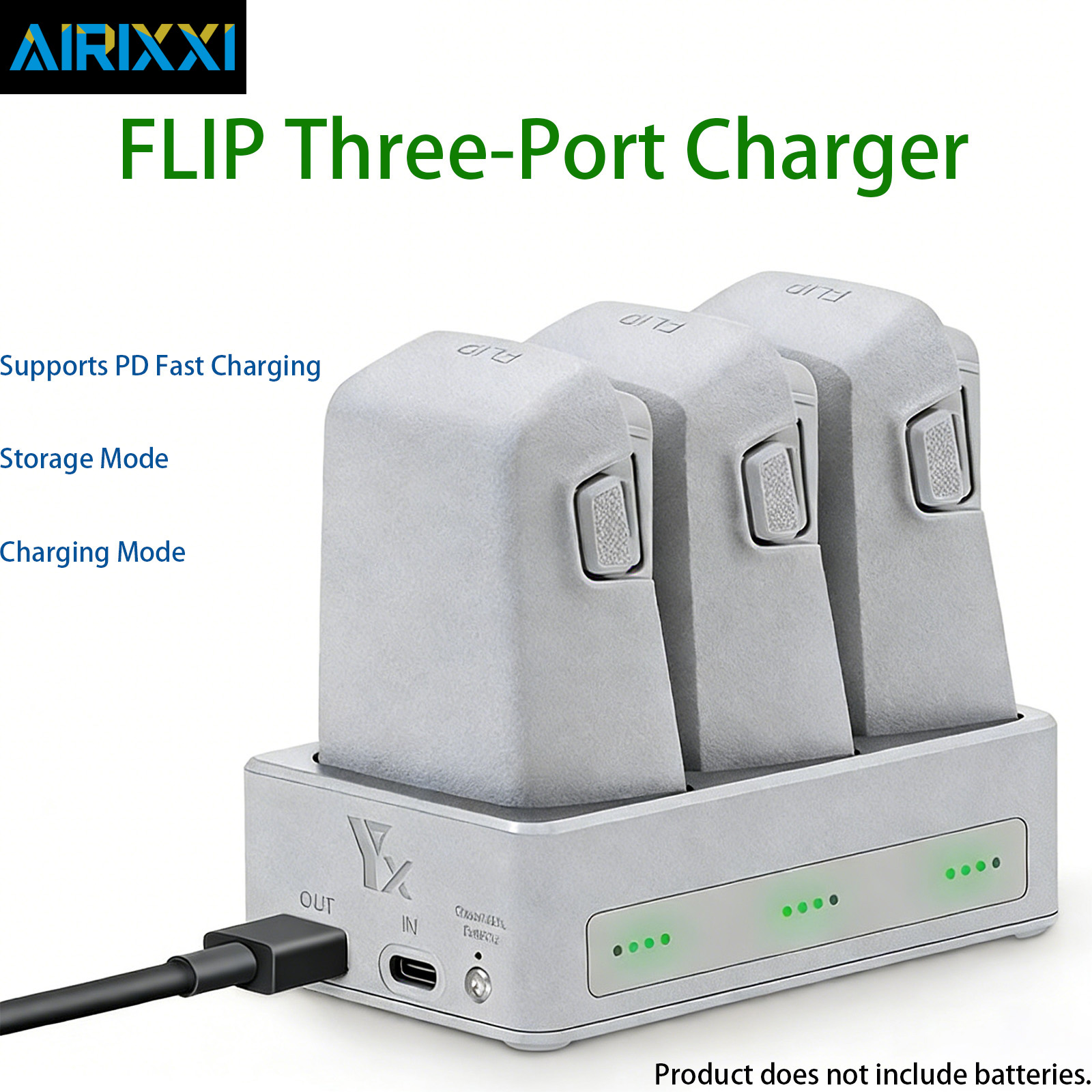 Drone Charging Hub - شاحن بطارية جديد بثلاثة منافذ لطائرة