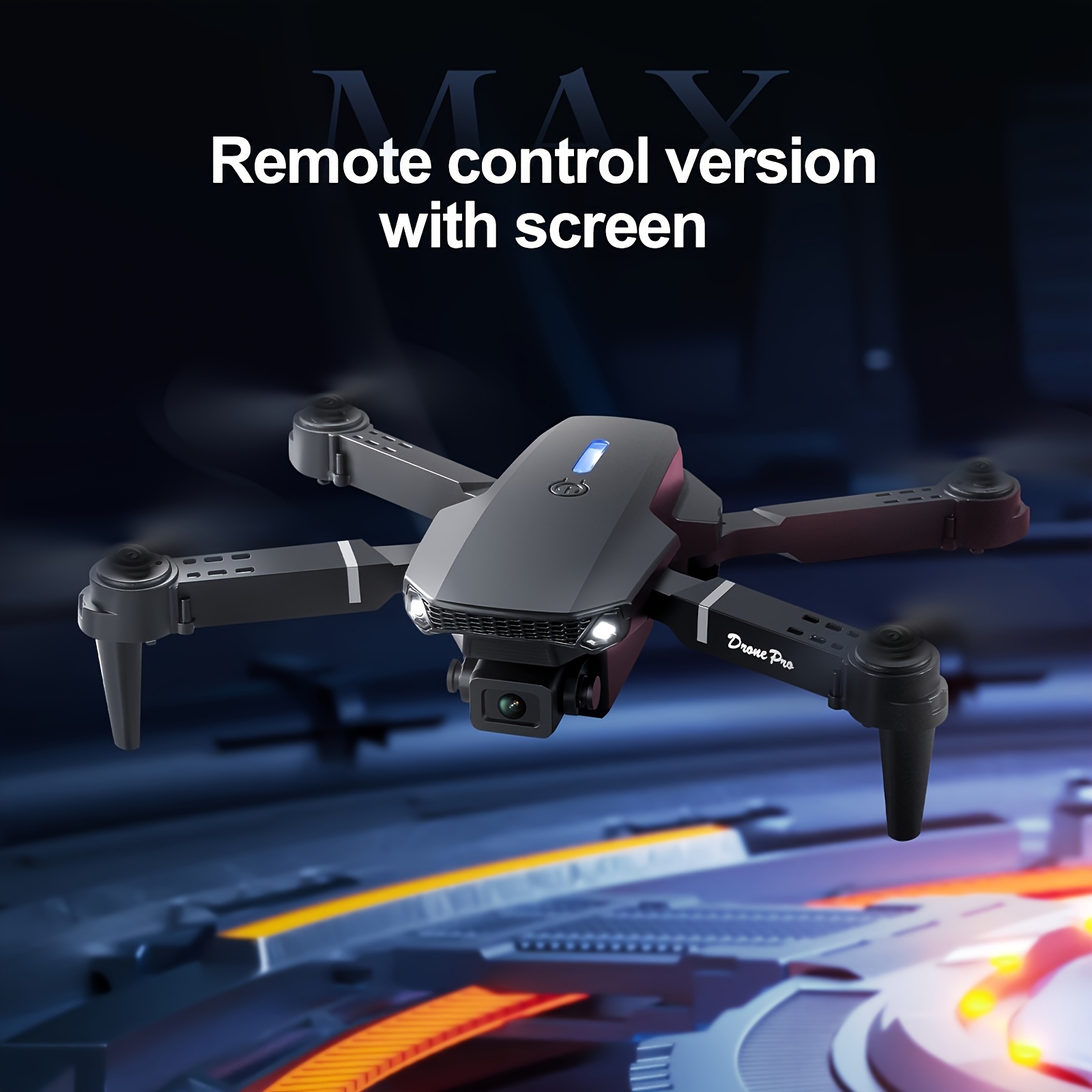 طائرة بدون طيار E88PRO MAX الق - مراجعة Drone Controller Screen وسعره