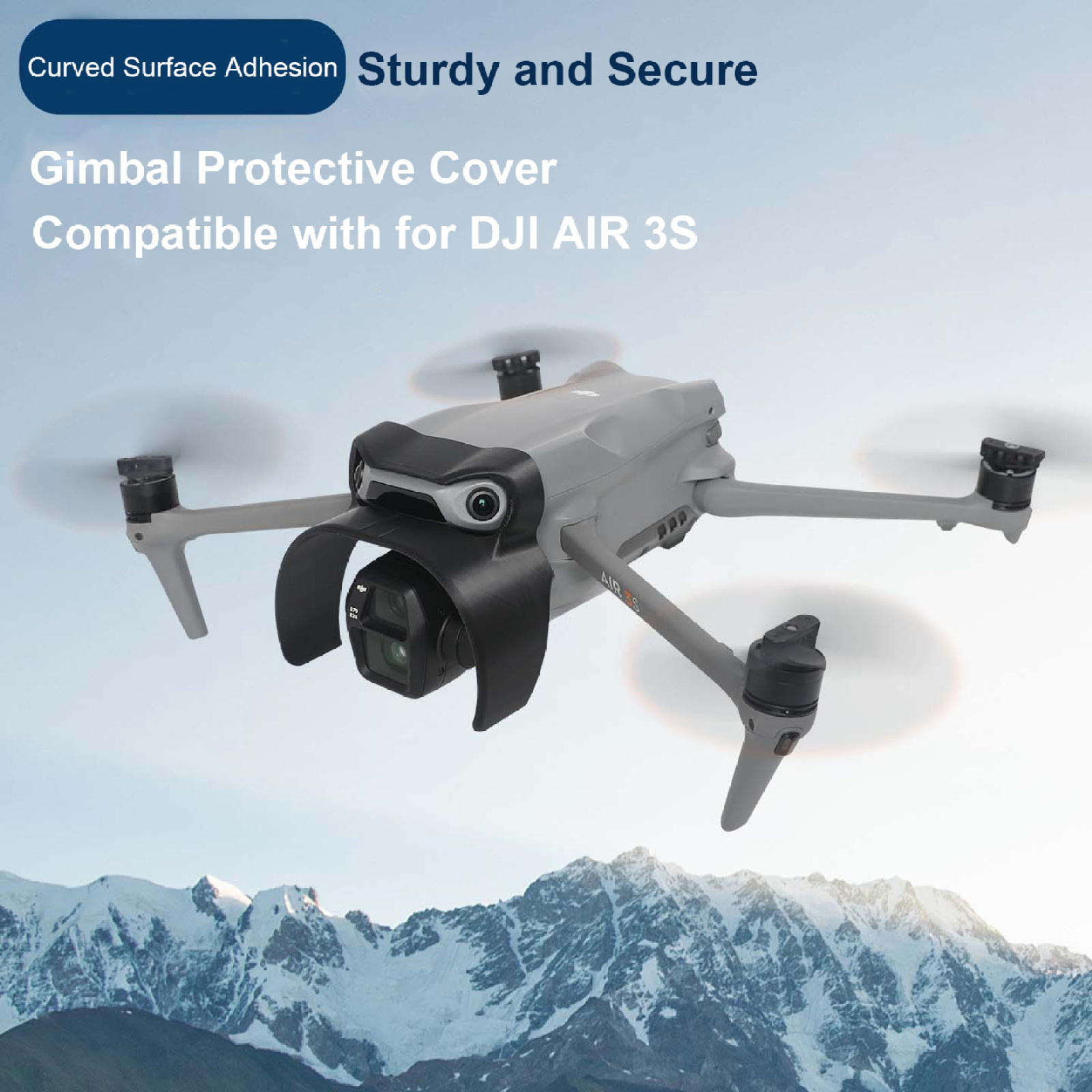غطاء عدسة سريع الفك لطائرة DJI - مراجعة Drone Sun Shade وسعره