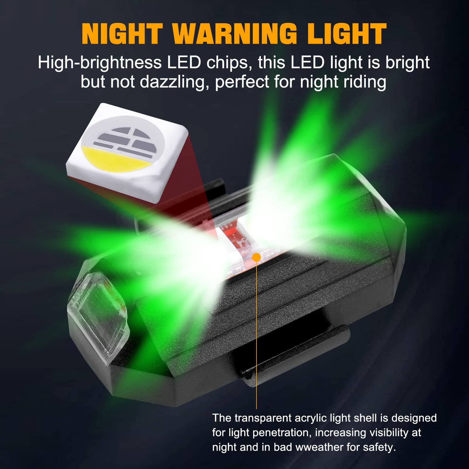 أضواء دراجة نارية الطائرة بدون - مراجعة Drone Strobe Light وسعره