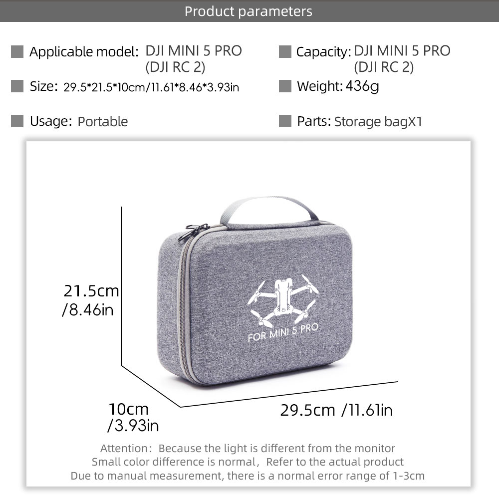 حقيبة حمل للتخزين لطائرة DJI M - مراجعة Drone Carrying Case وسعره