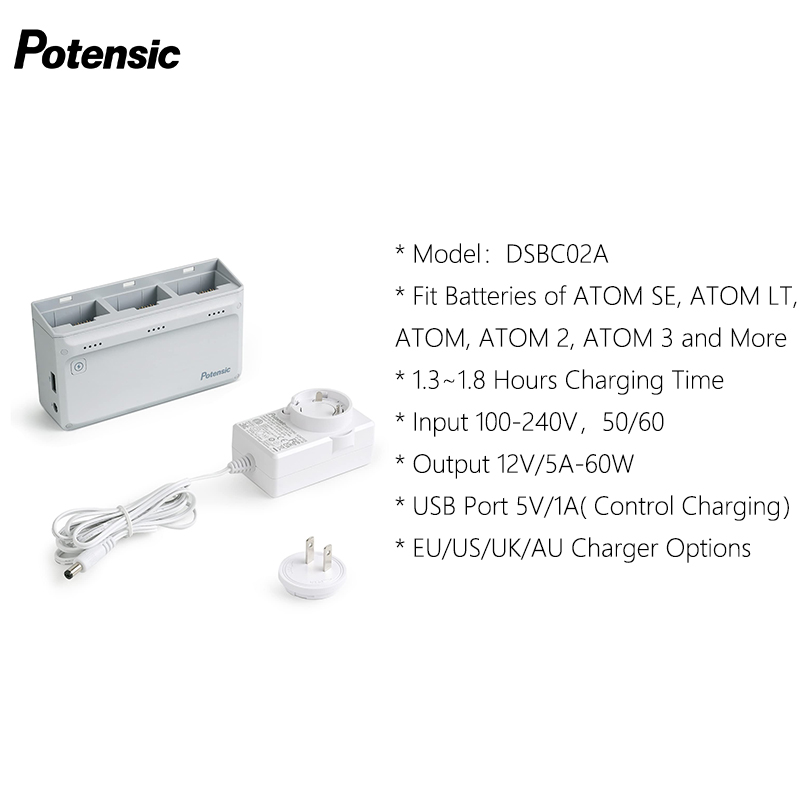 محطة شحن أصلية بقوة 60 واط من  - مراجعة Drone Charging Hub وسعره