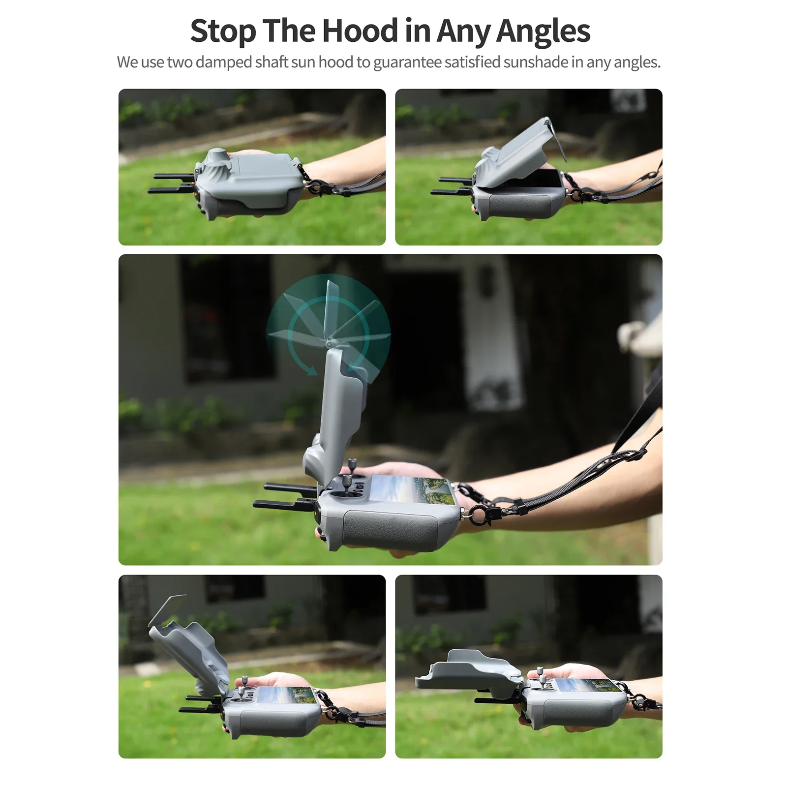 غطاء واقي للشاشة لـ DJI RC ، ج - مراجعة Drone Sun Shade وسعره