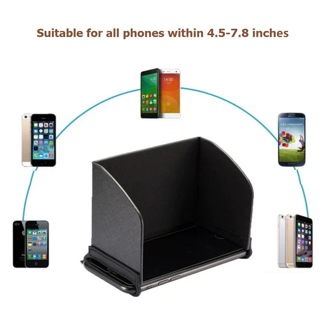 4.5-7.8 بوصة الطائرة بدون طيار - مراجعة Drone Sun Shade وسعره