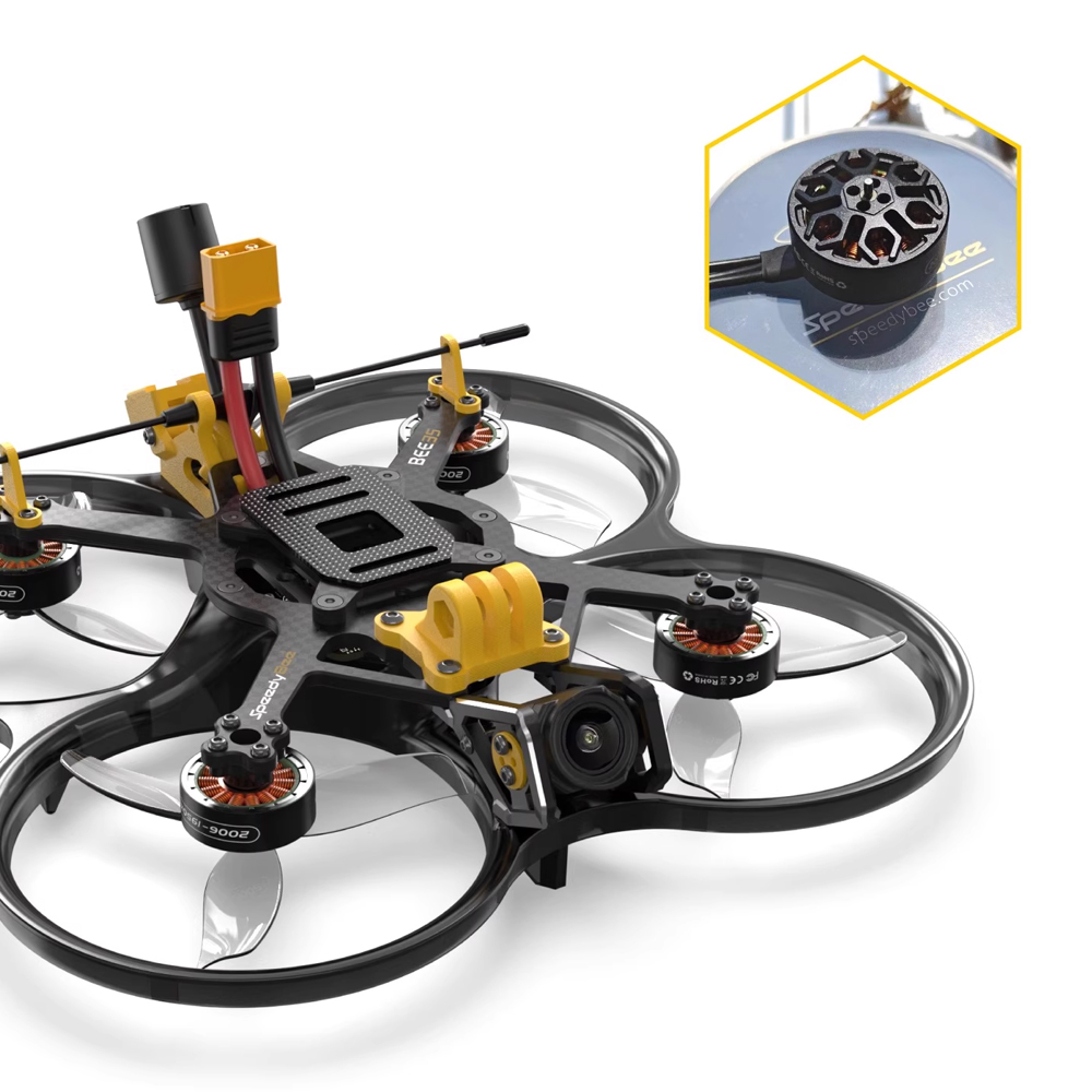 محرك سبيدي بي 2006 1950KV بدون - مراجعة Drone Backpack وسعره