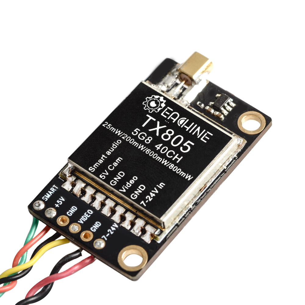 Eachine TX805 VTX 5.8G 40CH 25 - مراجعة Drone Beacon Light وسعره